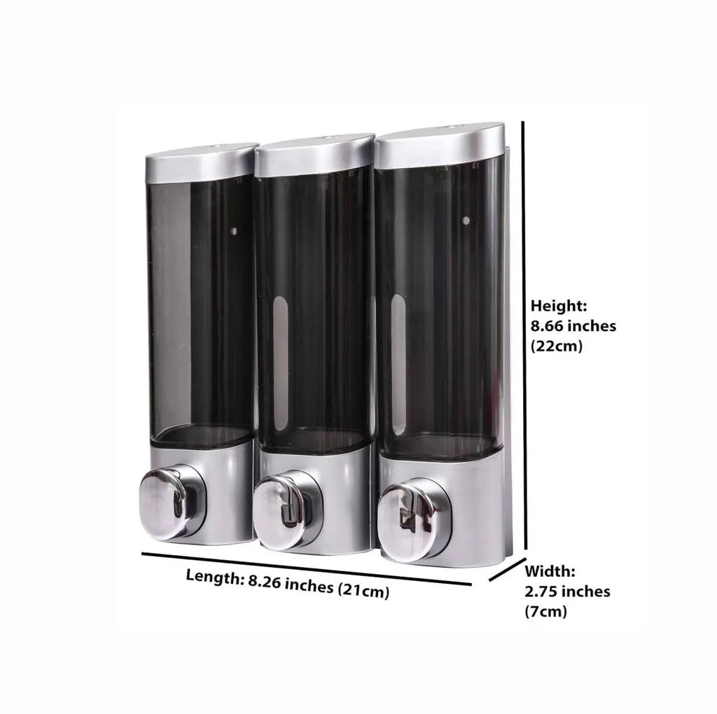 Hotel locking Shampoo Soap Dispenser (Chrome) ON SALE Hotel Supplies Canada