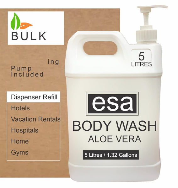 Bulk Soap Body Wash 5L ESA 1 per case Hotel Supplies Canada by Custom Amenities Inc